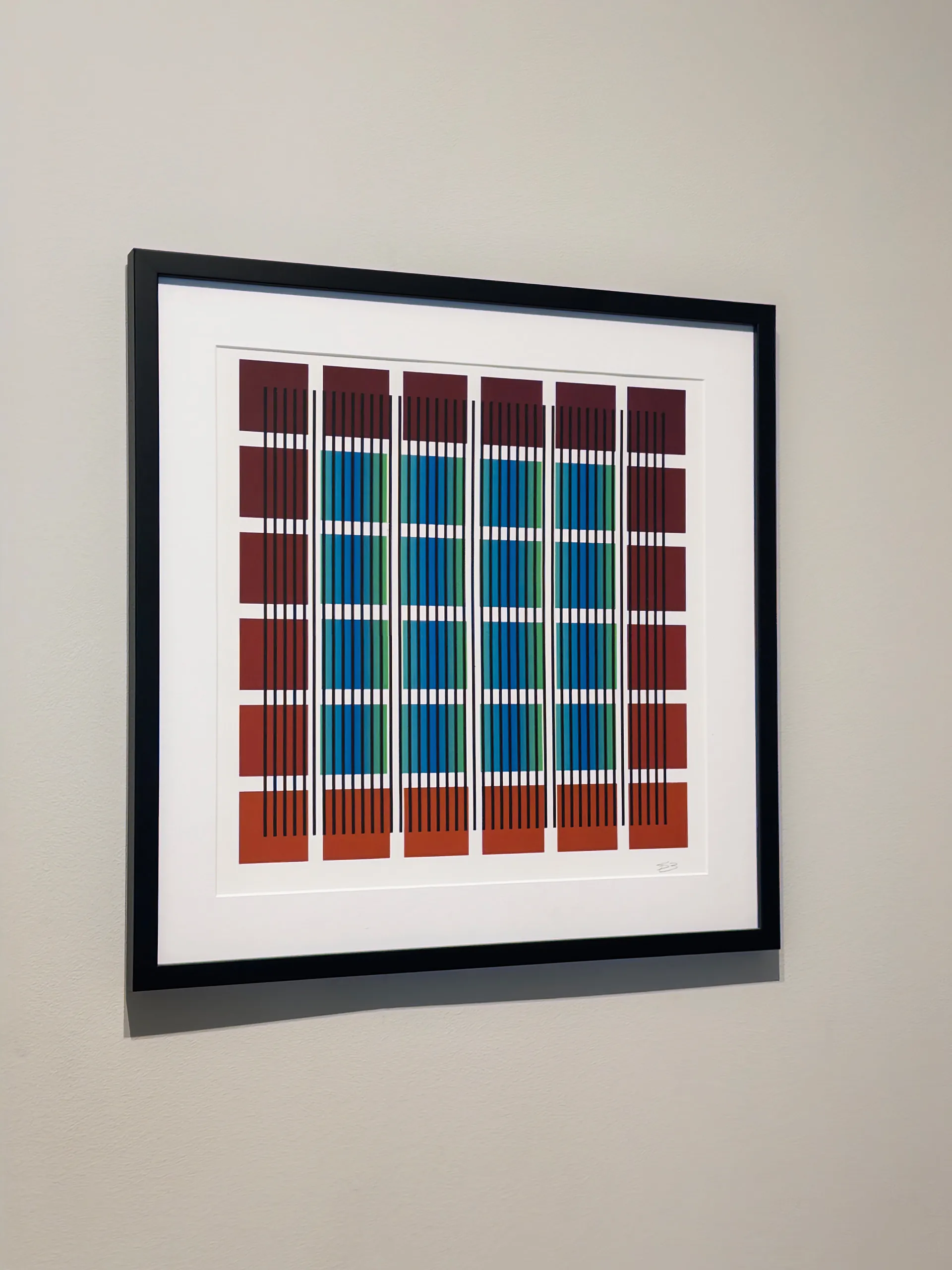 Moiré pattern artwork