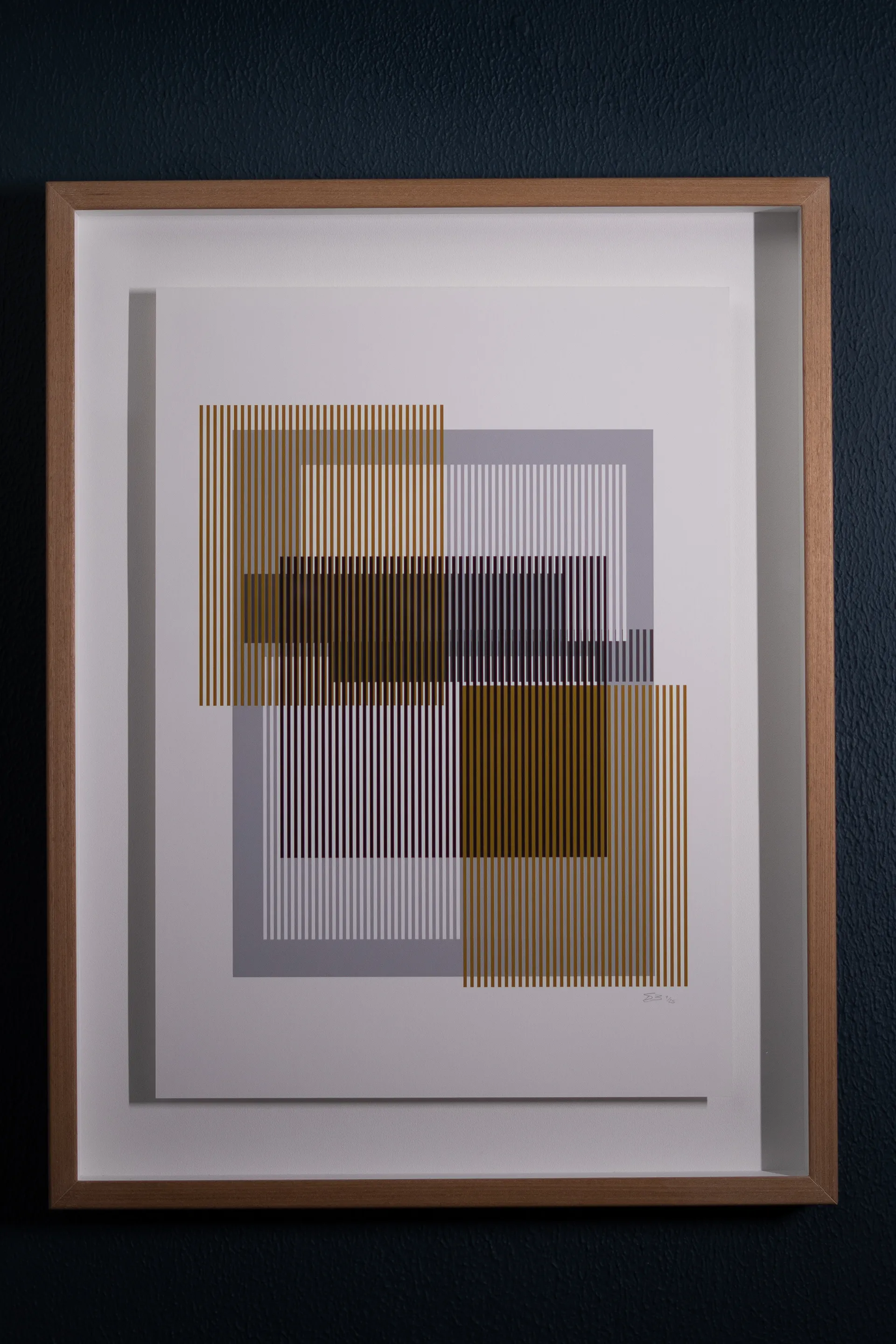 Abstract geometric print